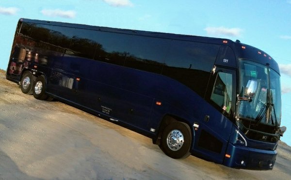 56 Passenger Executive Blue