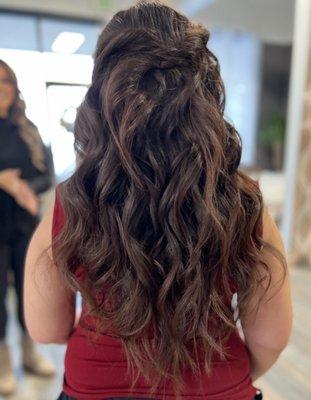 1/2 up 1/2 down beach waves by Nikra