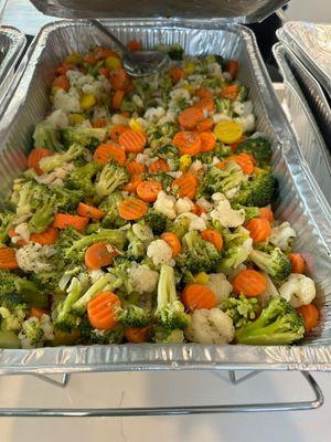 Broccoli, cauliflower, and carrot medley