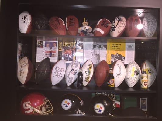 Autographed Footballs