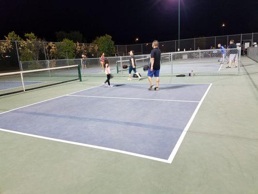 Pickle ball courts