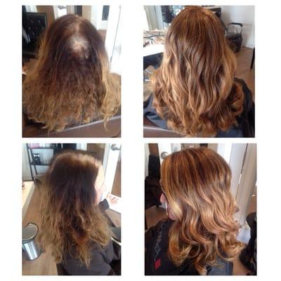 Color correction done by Hair by Kara Shaw