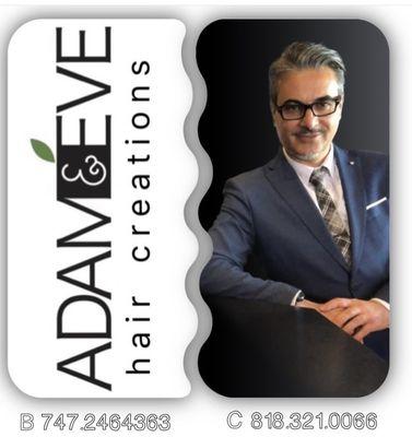 The owner and the founder of ADAM & EVE hair creation