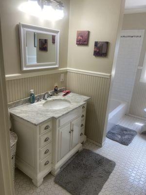 Clean bathroom brings a piece of mind