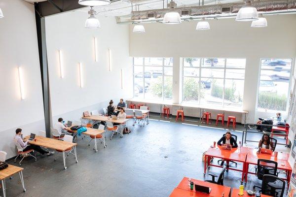 Natural light fills the Propeller workspace.