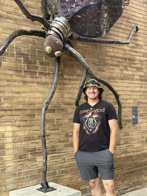 Giant spider in downtown KS