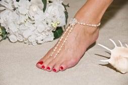 FOREVER PEARLS BEACH WEDDING SANDAL