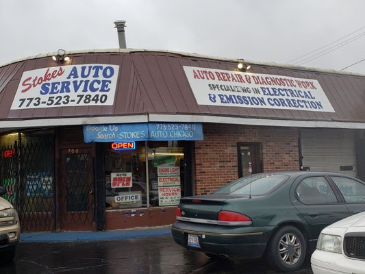 Front of business located on north west corner of 43rd & Union