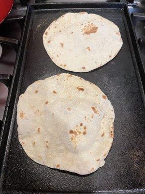 Tortillas for two