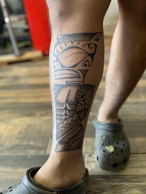 Inner tiki tribal