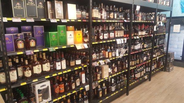 Extensive Bourbon And Whiskey Selection