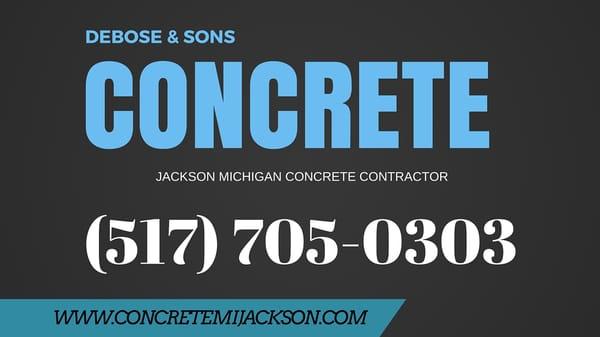 Debose & Sons Concrete