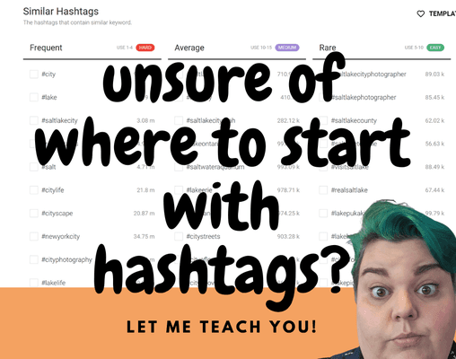 Do you know how to research hashtags? I can help you find the right ones to get to your target audience.