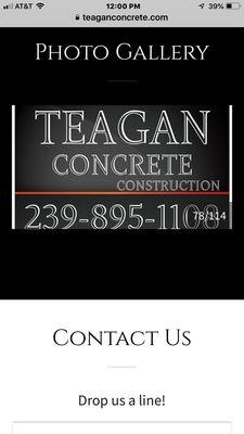 We specialize in all new concrete, decorative concrete, and concrete resurfacing. We would love to do business with you!