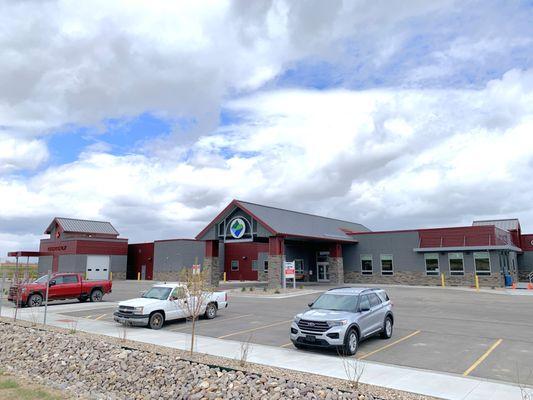 Platte Valley Clinic Inc. in Saratoga, Wyoming. Located inside the North Platte Valley Medical Center at 1300 W Bridge Avenue.