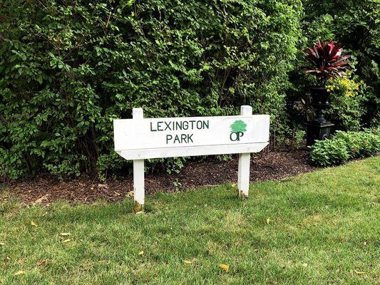 Park Sign near the Craig St Trail Head