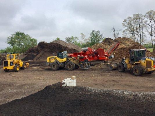 JB MULCH is always working hard to provide you with the best quality landscaping products!