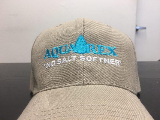 Embroidered Cap - Aqua Rex