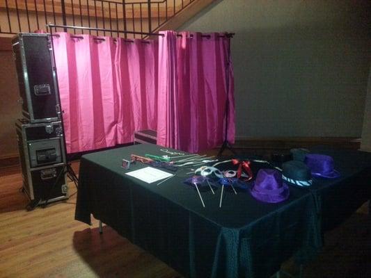 Photo Booth setup at the VBC for an event.