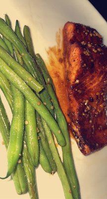 Whisky Glazed Salmon