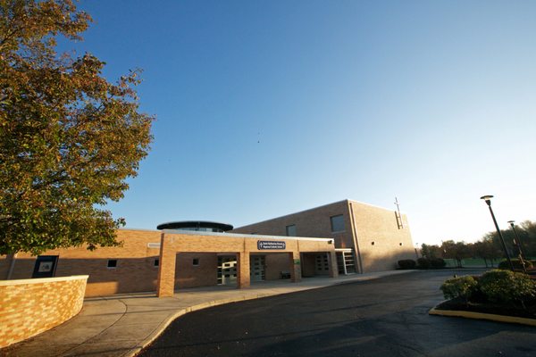 The main entrance of St. Katharine Drexel School