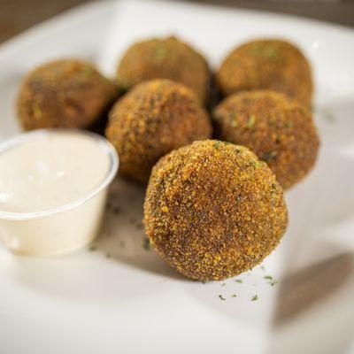 Boudin Balls With Cajun Remoulade