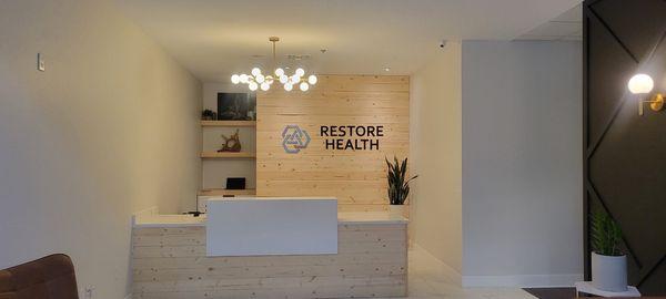 Restore Health front desk