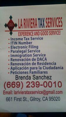 They offer all these services +more.. OPEN ALL YEAR