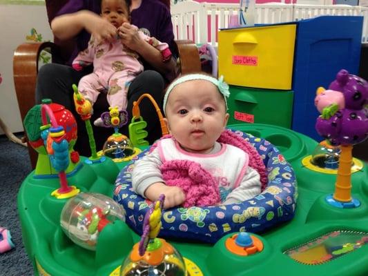 My baby girl when she was in the infant room 3