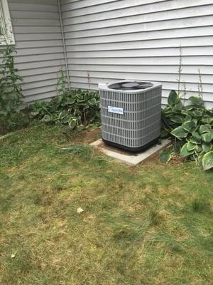 3 Ton R22 dry condenser install