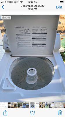 Service Washer machine