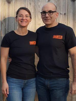 We're Mike and Santina, owners of Saint's Junk Removal and Hauling, serving Dutchess County