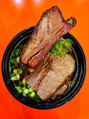 Smoked Beef Short Ribs + Smoked Brisket Cowboy Supreme Pho