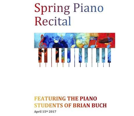 Piano recital programs