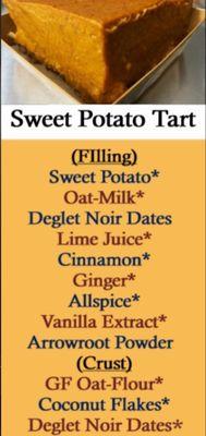 You have heard of Sweet Potato Pie.. but THIS is a Sweet Potato TART‼ Can you guess the difference is?