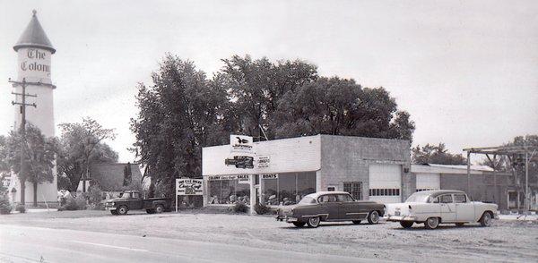 The original Colony tower in Algonac, MI, where it all began over 60 years ago!