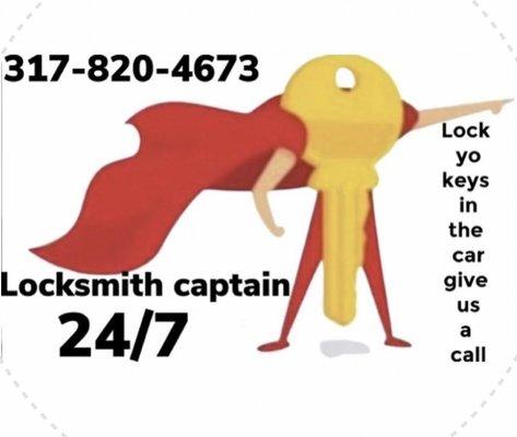 Locksmith captain 24 hours $65 & up