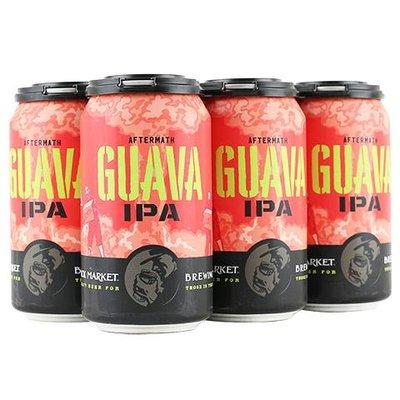 Black Market Brewing Co, Aftermath Guava IPA, 6 Pack Cans