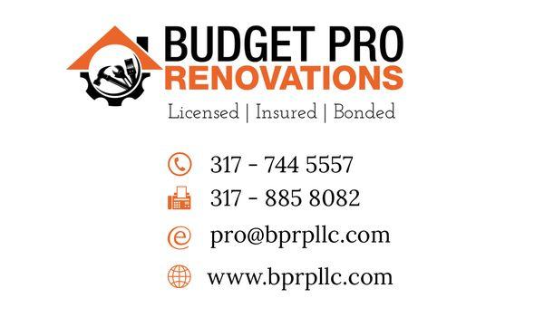 Budget Pro Renovations