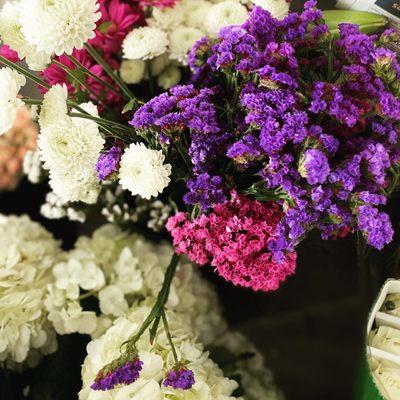 fresh flowers and awesome selections