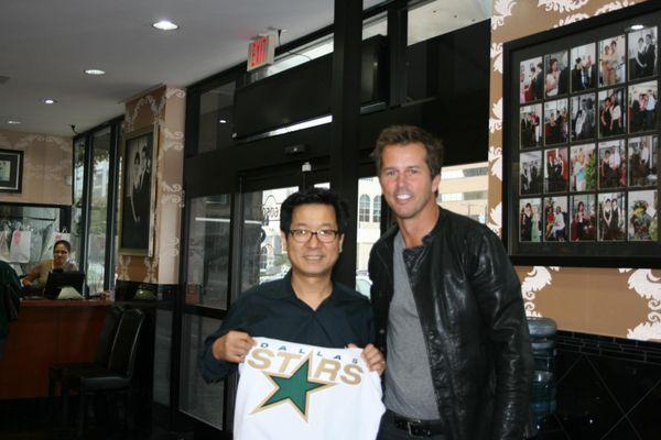 Mike Modano, Centerman for the Dallas Stars