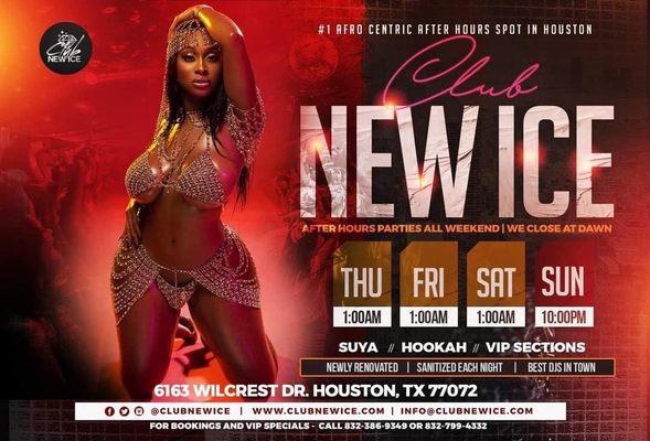 New Ice number 1 after hours in Houston