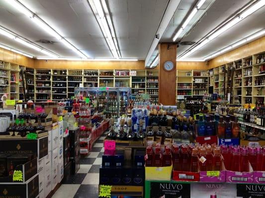 Our liquor department