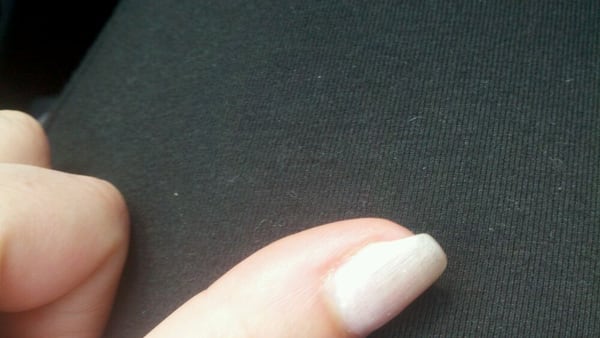 A second broken gel nail. Not merely chipped but actually broken off on the side. Not acceptable within 2 weeks of having them.