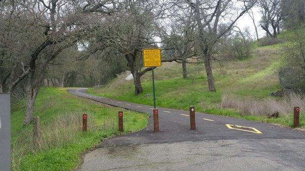 Paved trail