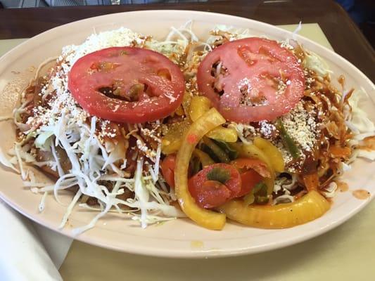 Honduran enchiladas