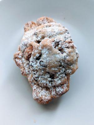 Chocolate chip cookie croissant! "The Crookie"