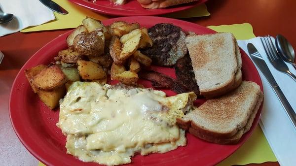 The Miner's Breakfast, $10.49 at Raub's.