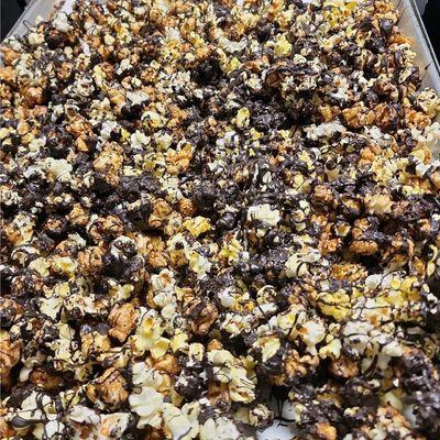 Dark Chocolate Sea Salt Popcorn