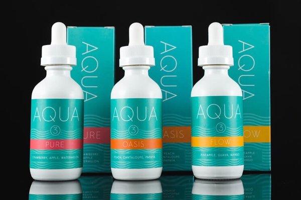 AQUA E-juice now available @Lava Smoke Shop